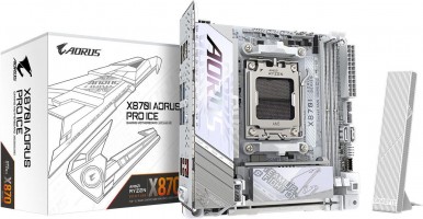 MOTHERBOARD GIGABYTE (AM5) X870I AORUS PRO ICE 1.0